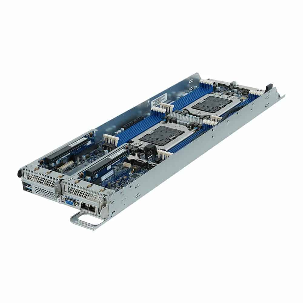 (image for) Gigabyte H262-Z62 Dual 2nd Gen EPYC Rome CPU 2U 4 Node Barebone Server